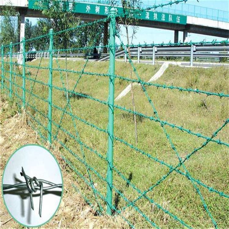 石河子刺铁丝介绍/乌鲁木齐刺丝围栏厂家/新疆铁丝网厂家