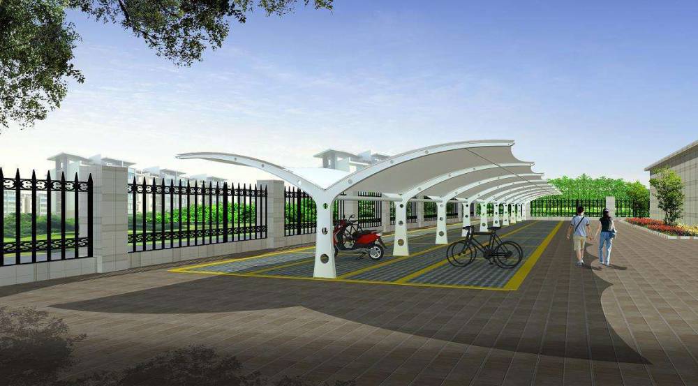 江苏镇江膜结构篮球场 pvdf膜材料品质