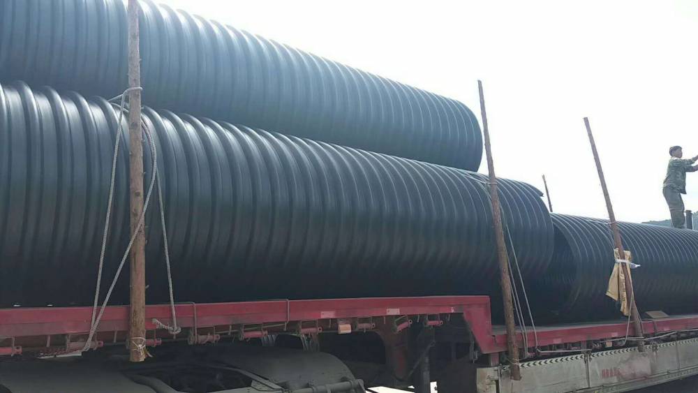 景东彝族自治县HDPE钢带增强波纹管-HDPE缠绕波纹管-钢带缠绕管