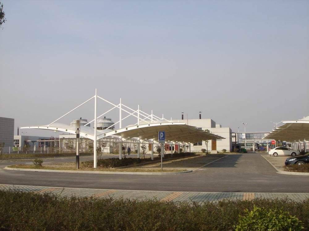 江苏镇江膜结构篮球场 pvdf膜材料品质