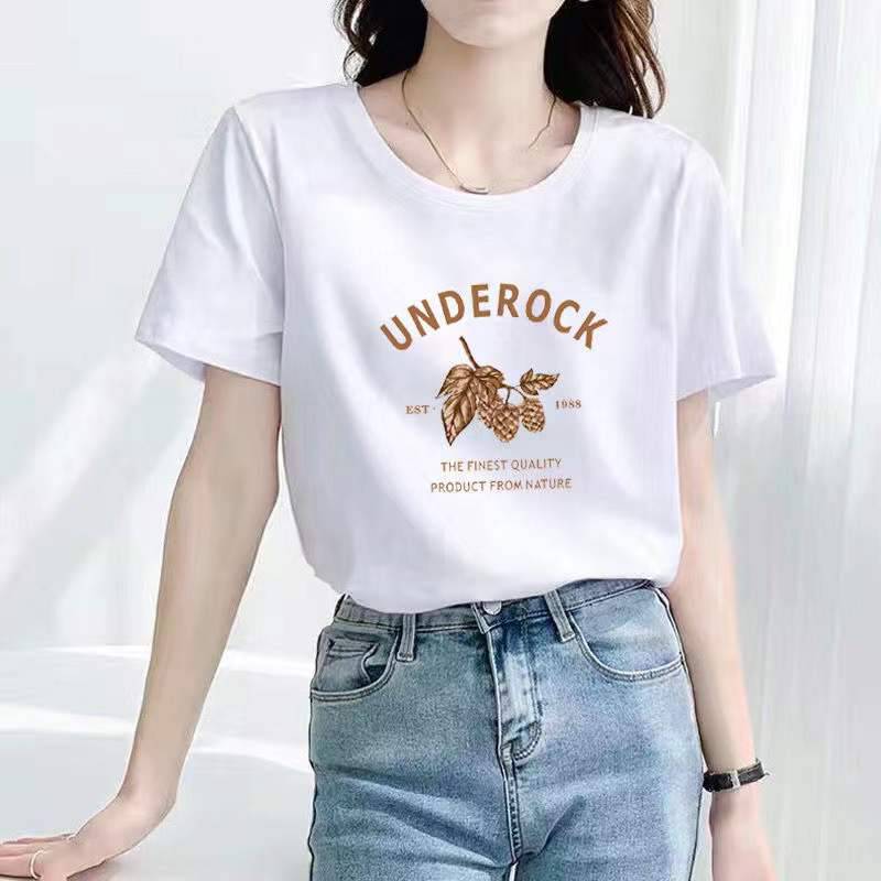 河北唐山唐海库存服装尾货批发市场地摊女装t恤衫韩版女士t恤批发