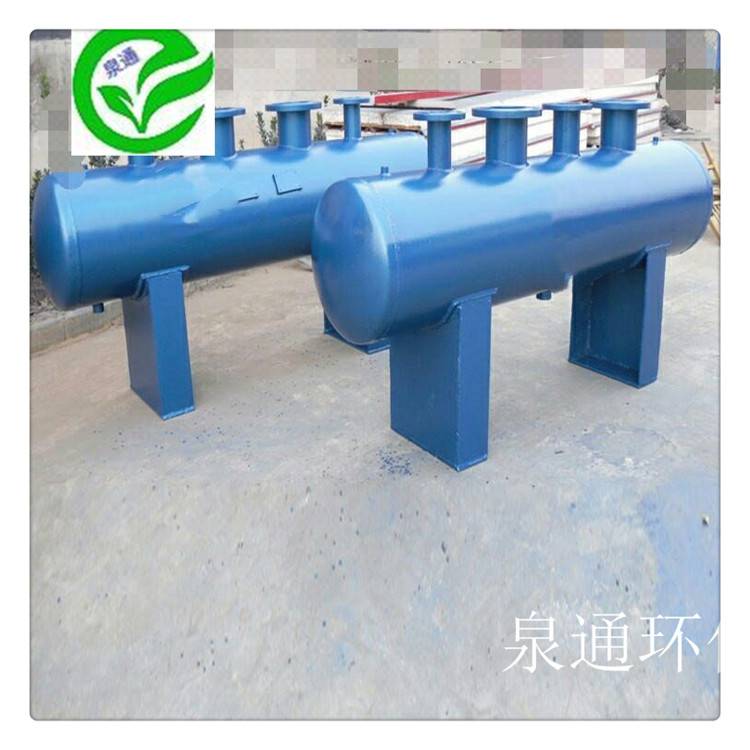邢台桥东空调分集水器碳钢不锈钢分集水器喷塑地暖分水器公司