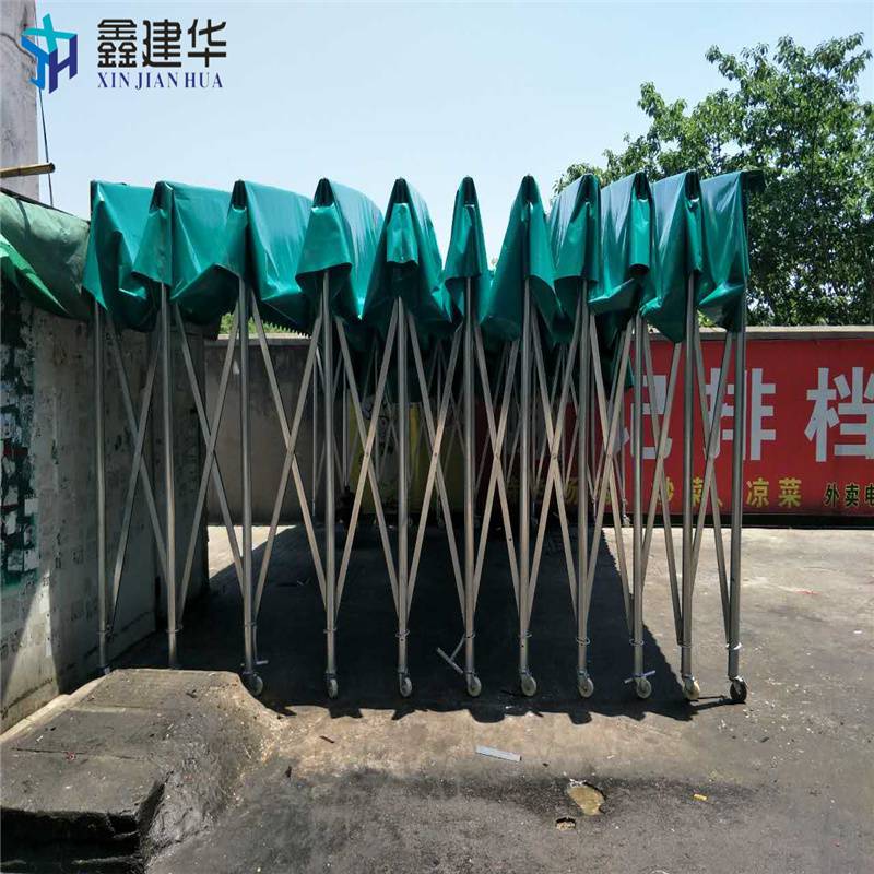 可伸缩仓库棚 悬空工业帐篷 天津西青 智能遥控