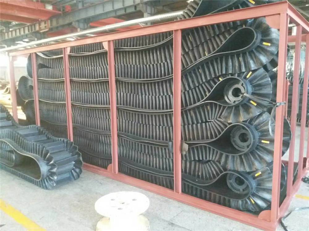 钢丝带接头夹具 钢丝绳裙边输送带 传送带 环形输送带 青岛输送带