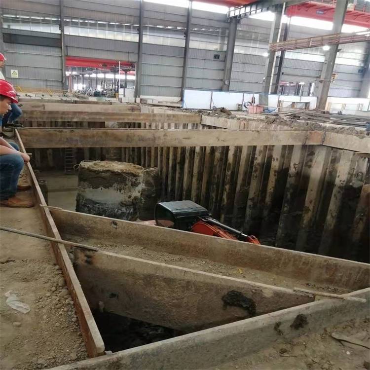 滁州基坑拉森钢板桩 钢板桩打桩机多少钱一平米