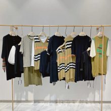 短袖衬衫22年夏深圳品牌折扣女装实体批发货源 - 杭州四季青服装大
