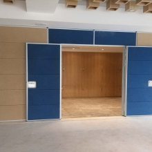 酒店活动隔断墙饭店包厢办公室折叠移动屏风推拉吊轨道隔音隔断墙