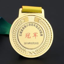 马拉松跆拳道金属奖牌足球比赛金银铜牌大学生演讲比赛烤漆纪念挂牌