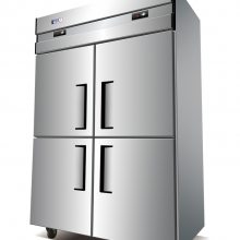 星星四门六门商用全铜管不锈钢立式双温冷藏冷冻冰箱冰柜餐饮厨房