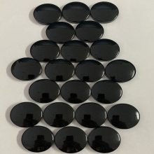 电气石圆片 托玛琳陶瓷片 床垫坐垫黑色陶瓷片