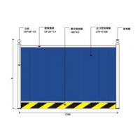 00/平方米主营产品:五金制品车位划线道路标线钢围挡20mm厚度2000mm高