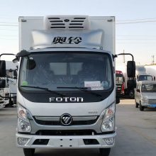 福田冷藏车 4.2米蓝牌冷链车 奥铃速运国六冷柜车