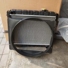 供应国五东风福瑞卡f6货车水箱总成散热器中冷器冷凝器总成配件图片