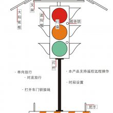 长沙可移动临时红绿灯四面三灯设计采购