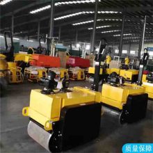 鼎东手扶双钢轮压路机小碾子压路机液压振动碾双辊轧道机
