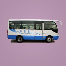 东风b1中巴教练车超龙驾校考试中巴车