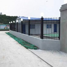 南阳小区铁艺铸铁围栏 南阳学校厂房锌钢围墙栏杆 景区园林锌钢护栏每