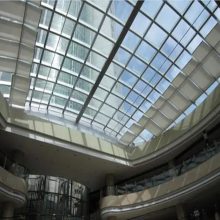 平谷密云采光顶遮光天棚帘阳光房商场玻璃顶电动隔热天幕帘制作安装