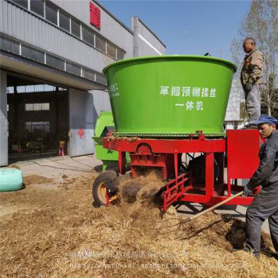 内蒙古牛羊用大型草捆粉碎机品牌大型鲜秸秆旋切机生产厂家