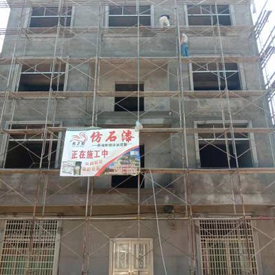 福建水包砂湖南水之梦仿石漆高温天气仿石漆需要的注意点