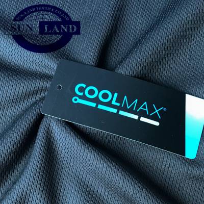 coolmax运动面料吸湿排汗有noa检测申请吊牌