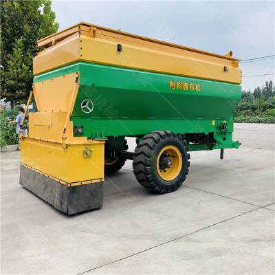 牵引式灰料撒布机高速公路撒料机路基筑路铺灰机