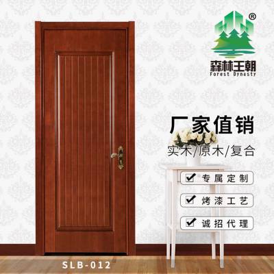 批发定制实木复合门卧室深雕平板门家用静音卧室门加厚烤漆门