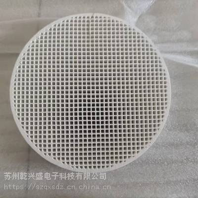 苏州铸造陶瓷过滤直孔蜂窝泡沫陶瓷过滤器莫来石过滤网