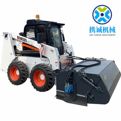 携诚中型 滑移装载机清扫机 铲车改扫地车 工程用扫路车 适应性强