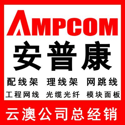 安普康ampcom网络跳线渠道直营分销代理行业总代