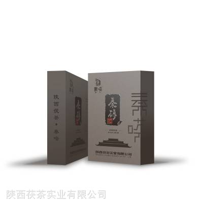 秦嗏秦砖陕西茯茶400g盒