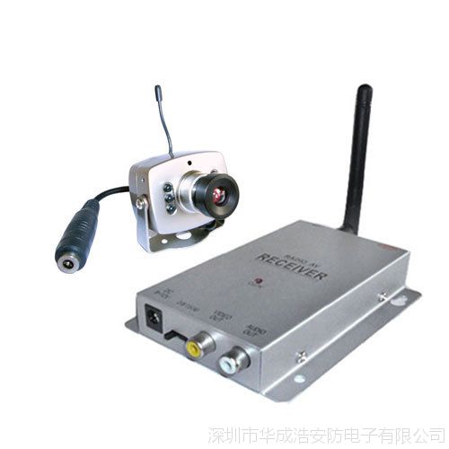 803b24g无线监控av接收机微型彩色有声无线摄像头监视摄像机图片