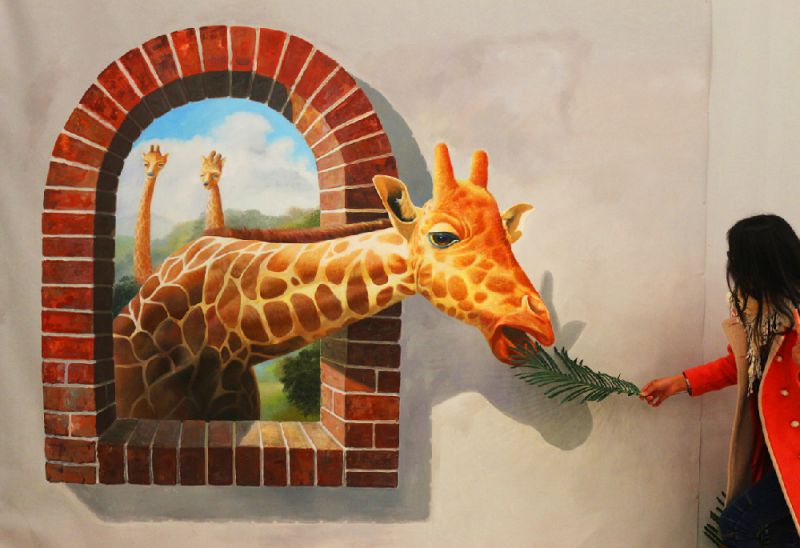 绍兴街头3d立体画设计制作3d画展策划