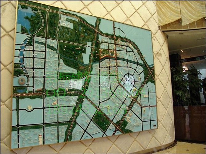 供应东莞建筑模型户型模型挂壁沙盘图片