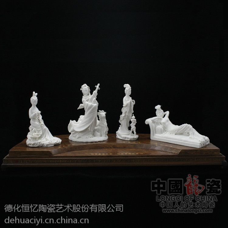 美了！德化白瓷仕女系列作品鉴赏_中华陶瓷网