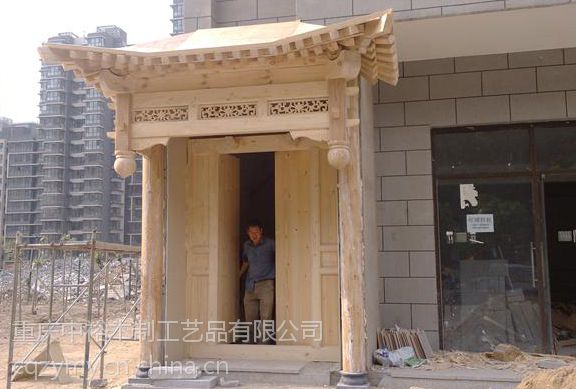 重慶仿古廣告門頭沙坪壩家園林古建門頭彩繪翹腳琉璃瓦門頭茶樓火鍋店