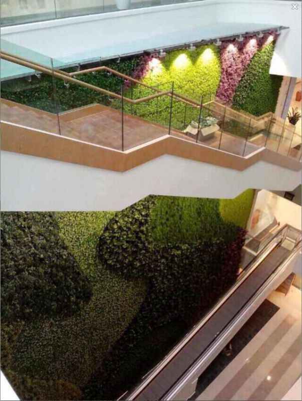 圣杰仿真植物墙室内外立体垂直绿化仿生墙面装饰假绿植墙景观定做草墙