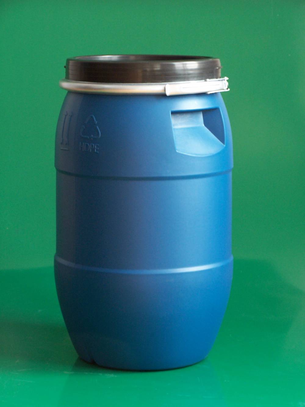 供应30L广口HDPE包箍塑料桶/山东晟普塑料桶厂