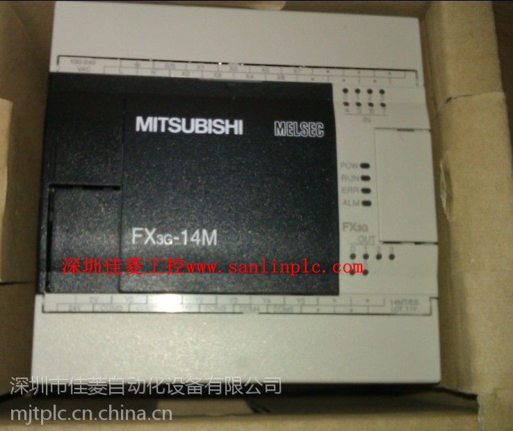 供应原装正品 三菱PLC FX3GA-24MR-CM价格 参数 河南代理