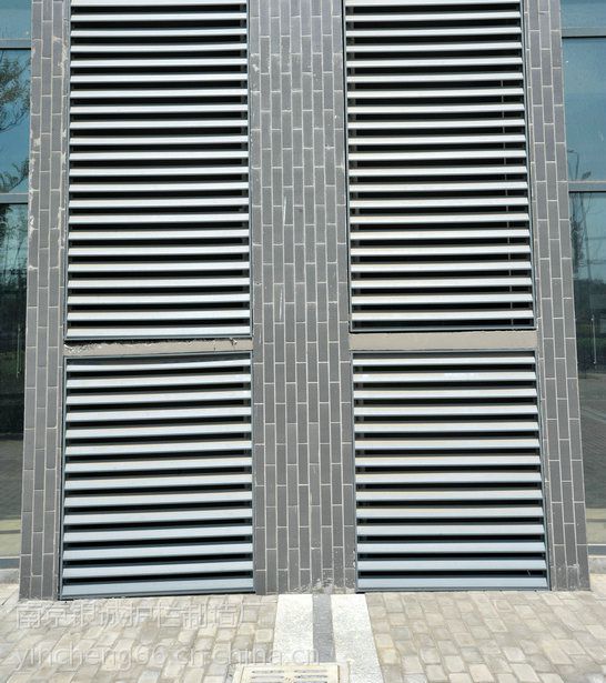 供应百叶护栏yc04b锌钢开门百叶