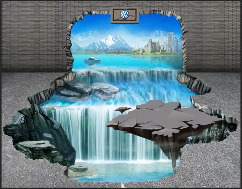 订制3d立体画超震撼的视觉冲击