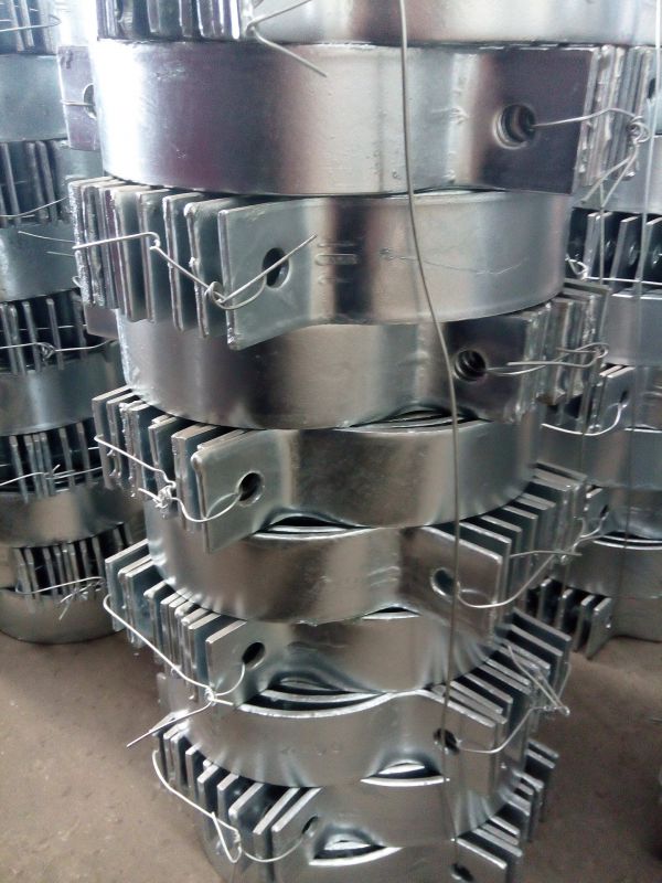 抱箍成套抱箍660d190热镀锌抱箍