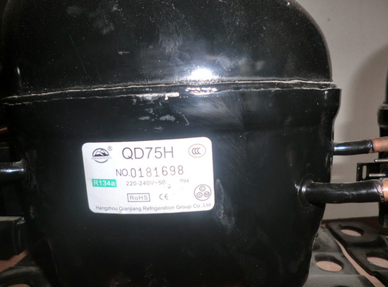 【低价批发万胜 qd75h 冰箱全新压缩机】图片