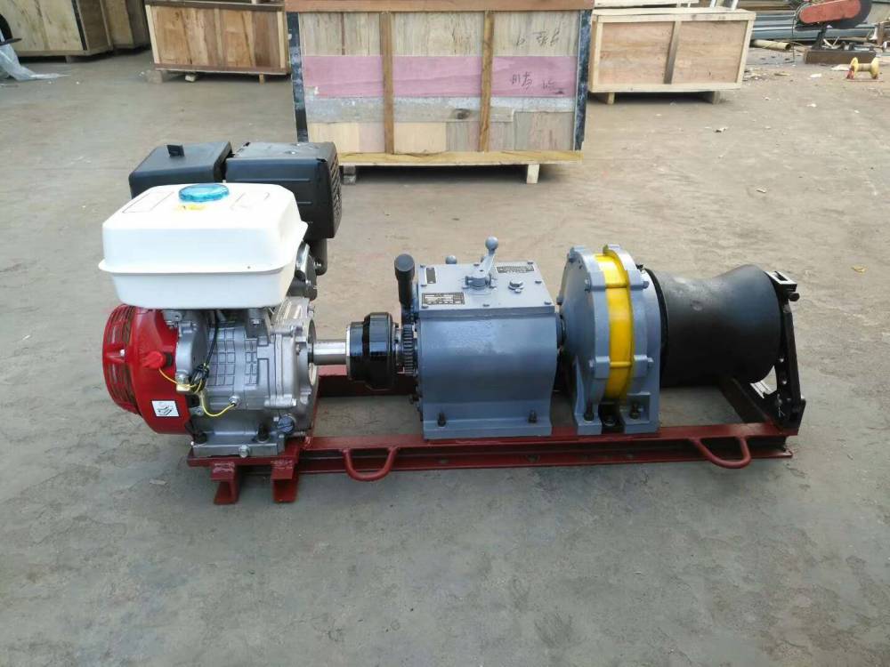 5吨汽油绞磨机嘉陵本田动力系统绞磨机原装包邮图片