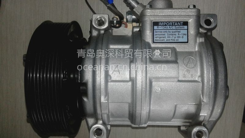denso空调压缩机10pa17c空气空调压缩机约翰迪尔8pkre46609图片
