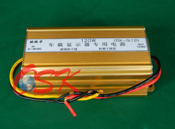 供應歐視卡oskgl120120w直流車載隔離穩壓電源dc836v超寬電壓12v穩壓