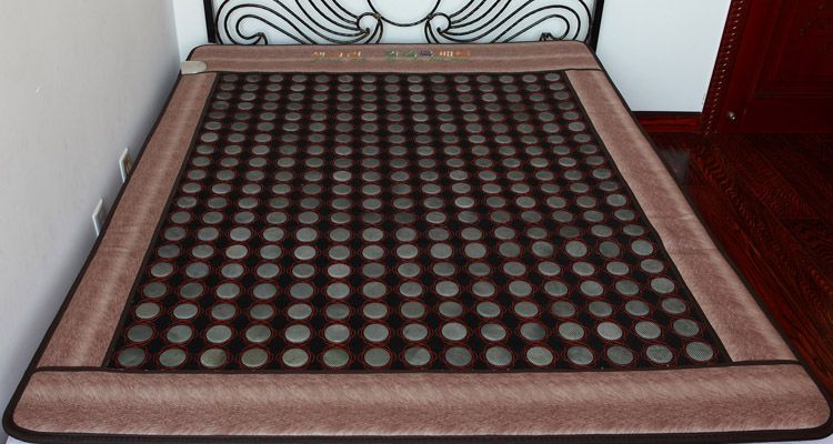 府鑫 玉石床垫 双人 玉石床垫双温双控 保健床垫玉石加热1.5*1.9m