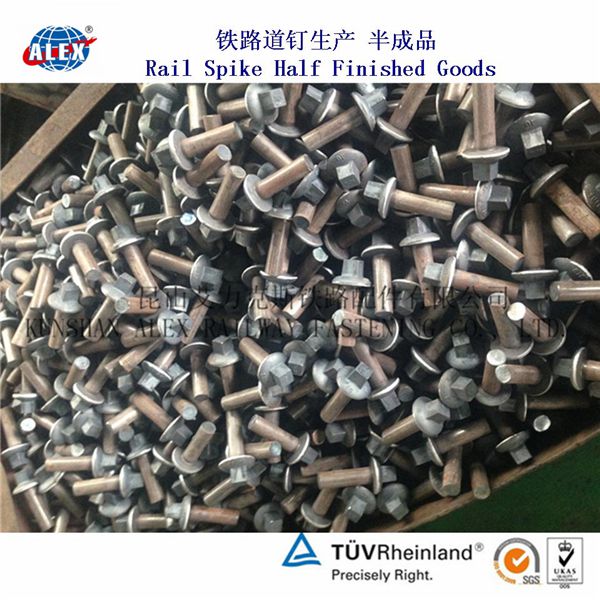沙特阿拉伯螺旋道钉、4.6级铁路螺钉制造厂家