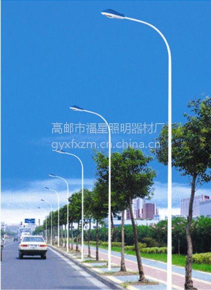 安徽省道路燈銷售 6米路燈單臂路燈 新農村節能路燈 自彎臂路燈