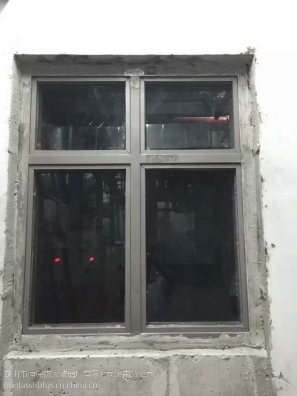 山东济南恒保防火玻璃有限公司有大量3小时CCC固定钢质隔热防火窗供应